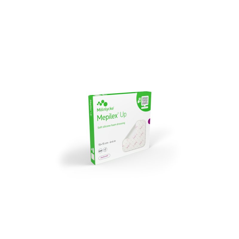 Tvarstis silik. MEPILEX Up N5, 15 x 15 cm