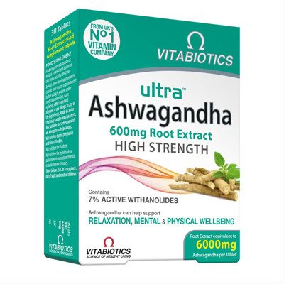 ULTRA ASHWAGANDHA, 30 tablečių