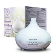 Ultragarsinis eterinių aliejų garintuvas (difuzorius) su šviesomis AROMATIKA