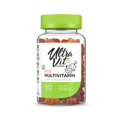 ULTRAVIT Gummies Kid's Multivitamin, 60 guminukų