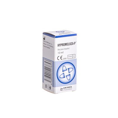 UNIMED PHARMA HYPROMELOZA-P, lašai akims, 0,5 %, 10 ml