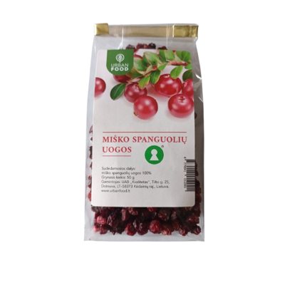 URBAN FOOD DŽIOVINTOS MIŠKO SPANGUOLĖS, 50 g