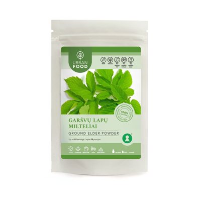URBAN FOOD milteliai GARŠVOS LAPŲ MILTELIAI, 50 g