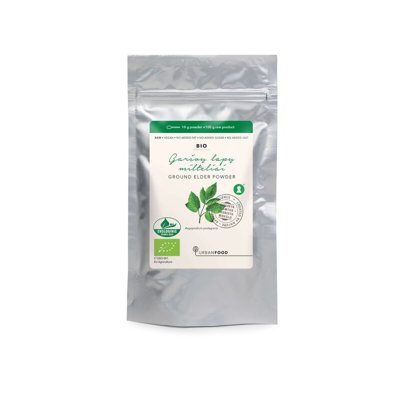 URBAN FOOD milteliai GARŠVOS LAPŲ MILTELIAI - EKOLOGIŠKI, 50 g