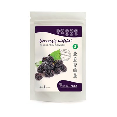 URBAN FOOD milteliai GERVUOGIŲ MILTELIAI, 100 g