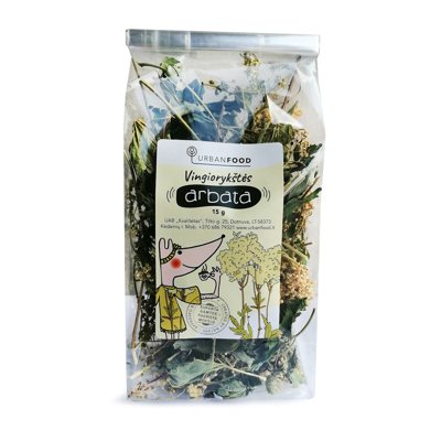 URBAN FOOD VINGIORYKŠTĖS ARBATA, 15 g