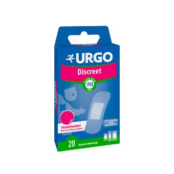 URGO nepastebimas pleistras, 20 vnt