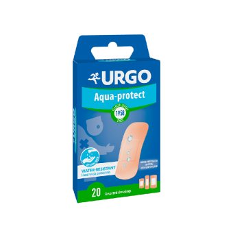 URGO neperšlampamas pleistras AQUA PROTECT, 20 vnt