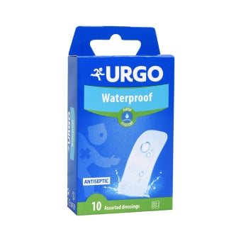 URGO neperšlampamas pleistras AQUAFILM, 10 vnt
