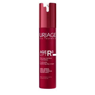URIAGE AGE LIFT R3, dieninis veido kremas su 3 retinoidais, 40 ml