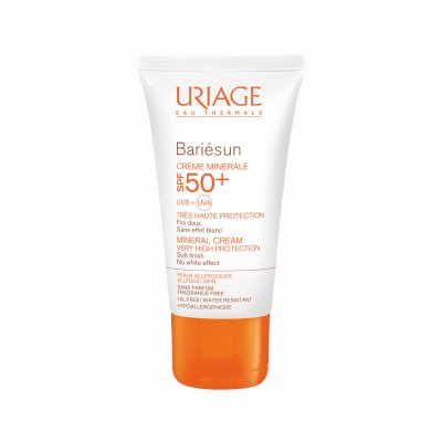 URIAGE apsauginis kremas BARIESUN MINERALE, SPF 50+, 50 ml