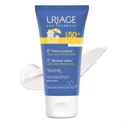 URIAGE BABY 1ERE SPF50+ MINERALE, kremas, 50 ml