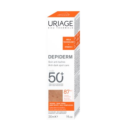 URIAGE, DEPIDERM kremas SPF50, nuo pigmentinių dėmių, 30 ml