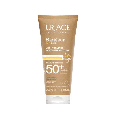 Uriage drėkinantis pienelis veidui ir kūnui Bariesun SPF50+, 200 ml