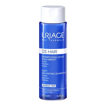 Uriage D.S,. šampūnas, švelnus balansuojamasis, 200 ml