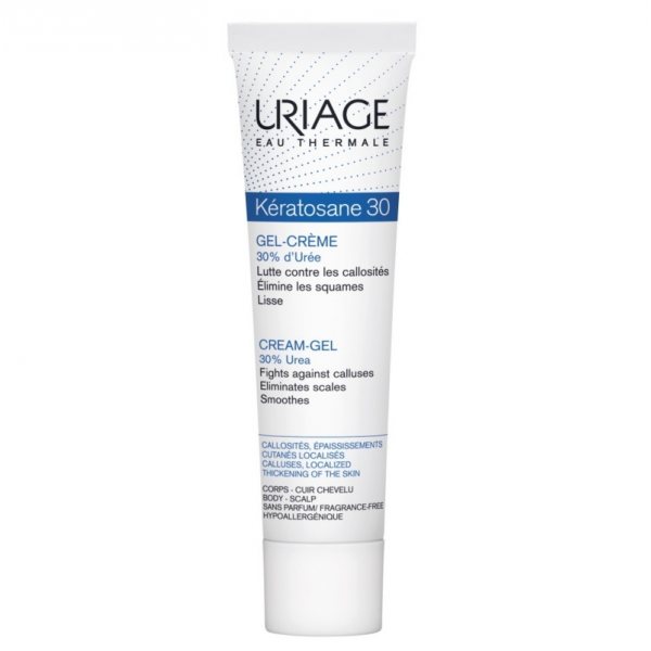 Uriage gelis-kremas kūnui KERATOSANE 30, 40 ml
