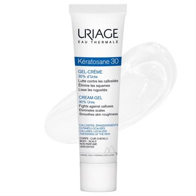 URIAGE KERATOSANE 30, kremas-gelis kūnui, 40 ml