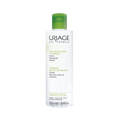 Uriage micelinis valomasis vanduo mišriai-riebiai odai, 250 ml