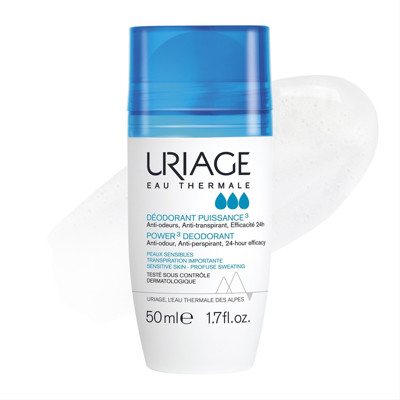 URIAGE POWER-3, rutulinis dezodorantas-antiperspirantas, 50 ml