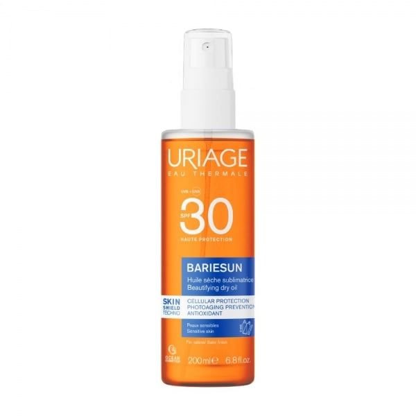 URIAGE purškiamas, apsauginis kūno aliejus BARIESUN HUILE, SPF30, 200 ml