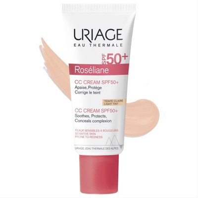 URIAGE ROSELIANE, CC kremas, universalus toninis, koreguojamasis, SPF50, 40 ml