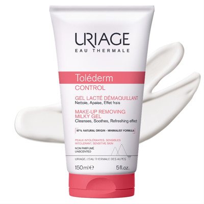 URIAGE TOLEDERM CONTROL, gelis makiažui šalinti, 150 ml
