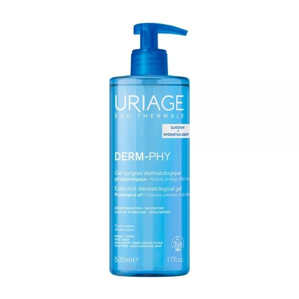 URIAGE veido ir kūno kremas DERM PHY-SURGRAS, 500 ml