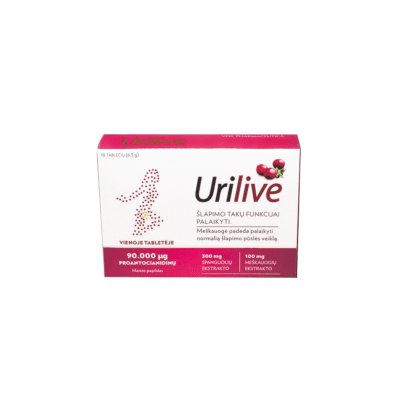 Urilive tabletės N10