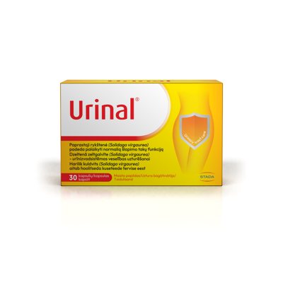 URINAL, 30 minkštųjų kapsulių