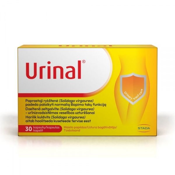 URINAL maisto papildas, 30 kaps.