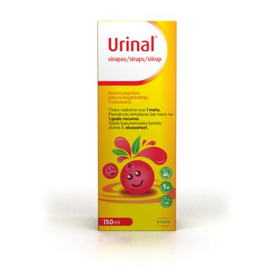 Urinal sirupas, 150 ml