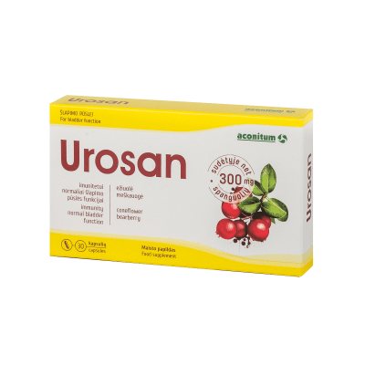 UROSAN kapsulės N30