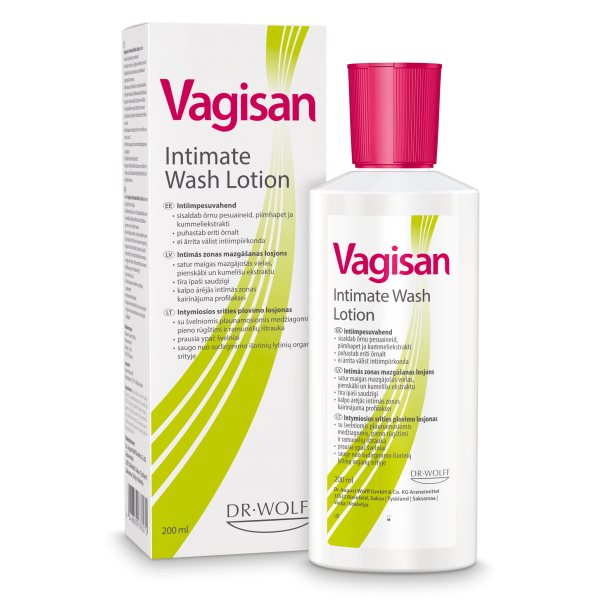 VAGISAN intymios higienos prausiklis, 200 ml