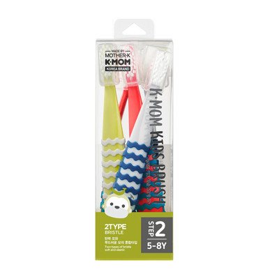 Vaikiškų dantų šepetėlių rinkinys (, nuo 5 iki 8 metų), 6 vnt