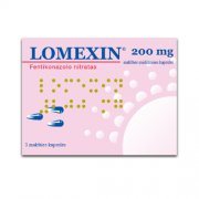Vaistas nuo grybelio LOMEXIN 200 mg, 3 kaps.