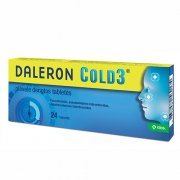 Vaistas nuo peršalimo, gripo DALERON COLD 3, 24 vnt