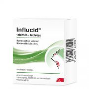 Vaistas nuo peršalimo ir karščiavimo INFLUCID, 40 tab.