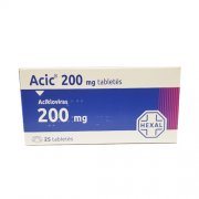Vaistas nuo pūslelinės ACIC 200 mg, 25 tabletės