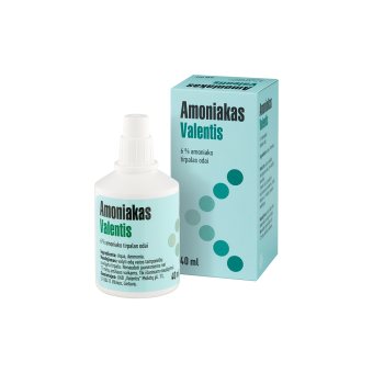 VALENTIS amoniako tirpalas odai 6%, 40 ml