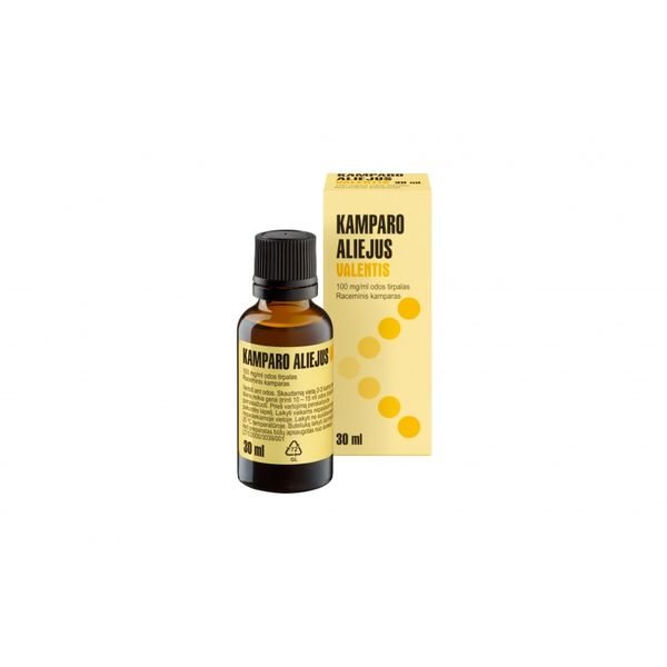 VALENTIS KAMPARO ALIEJUS 100 mg/ml odos tirpalas, 30 ml
