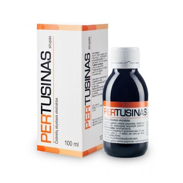 VALENTIS PERTUSINAS sirupas, 100 ml