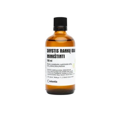 VALENTIS skystis rankoms minkštinti, 100 ml
