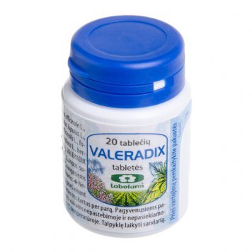 VALERADIX tabletės N20