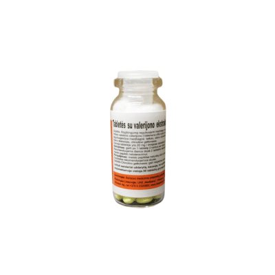 Valerijono 20 mg tabletės N50
