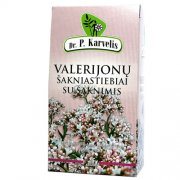 Valerijonų šakniastiebiai su šaknimis, žolelių arbata, 25 g