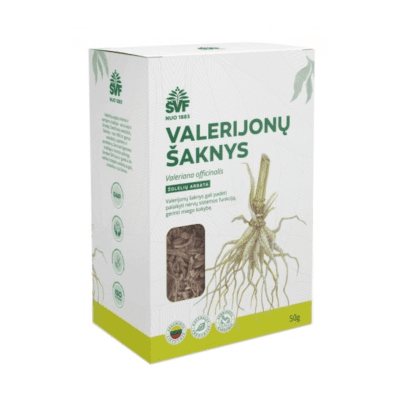 VALERIJONŲ ŠAKNYS žolelių arbata, 50 g