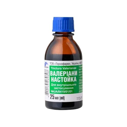Valerijonų tinktūra N1, 25 ml