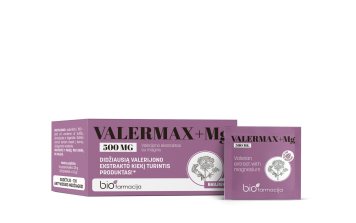 VALERMAX+Mg milteliai N28
