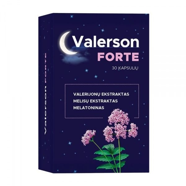 VALERSON maisto papildas FORTE, 30 kaps.