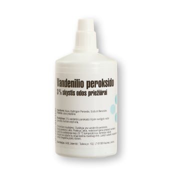 VANDENILIO PEROKSIDO 3% skystis odos priežiūrai, 100 ml